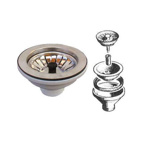 PILETTA BASKET FORO 3 1/2 E TAPPO ATTACCO 11/2- 1,0 pz