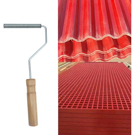 Rouleau à bulles pour stratification de fibre de verre, diamètre 12 x 100 mm, pour l'industrie de la fibre de verre - Outils manuels (1/5)