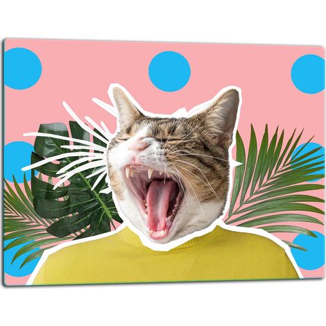 Schneidebrett aus Glas 52x40 CAT (1/5)