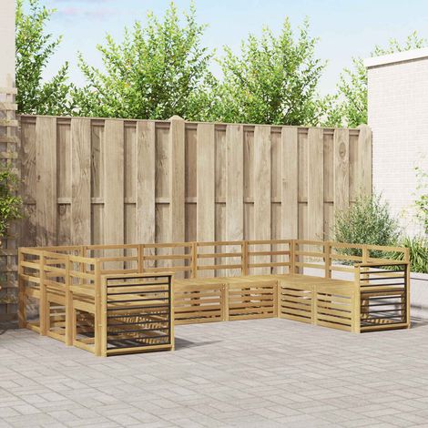 vidaXL Juegos de sofás Madera de Acacia Sólida (1/5)