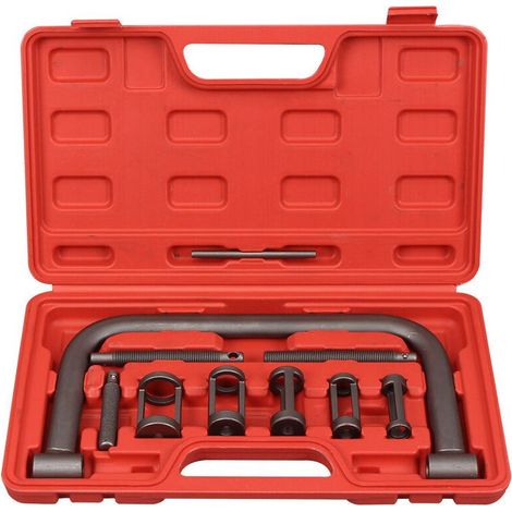 Lot de 10 compresseurs à ressort de soupape - Outils de démontage et de remplacement pour voiture, VTT, motos (1/4)