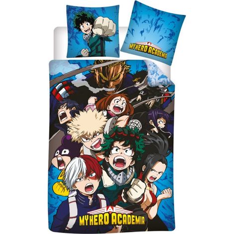 Parure de lit réversible My Hero Academia - 140 cm x 200 cm (1/2)