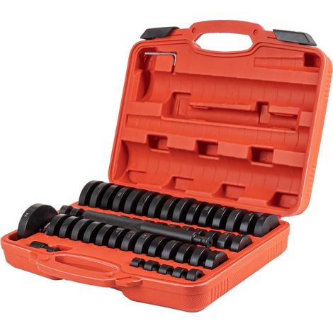 Kit de herramientas para la instalación y extracción de casquillos y retenes de rodamientos, 52 piezas, amio-04771 (1/5)
