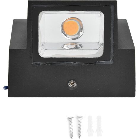 5-W-COB-Außenwandleuchte, warmes, flimmerfreies Licht, IP65 wasserdicht, für Flur und Hof, 85–265 V (1/5)