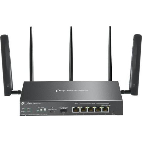 TP-Link Omada ER706W-4G WLAN-Router Gigabit Ethernet Dual-Band (2,4 GHz/5 GHz) Schwarz