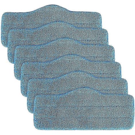 Lingettes microfibres AURA pour balai vapeur Schenley et Neat Steam Cleaner - Lavables et réutilisables (lot de 6) (1/5)