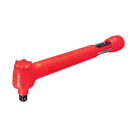 KS Tools - Clé dynamométrique isolée à cliquet réversible 1/2'' - 10-50 Nm - 112.1300