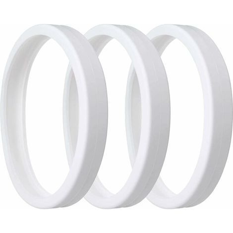 SHINING HOUSE piezas de repuesto para limpiador de piscinas, goma suave adaptable para robot de piscina Polaris 180 280 360 380 C10, 18 x 2,5 cm (1/5)