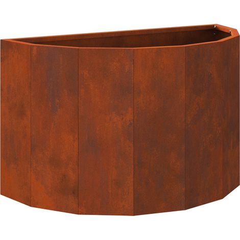 Maison Exclusive - Pflanzkübel Rostig 60 x 30 x 35 cm Wetterfests