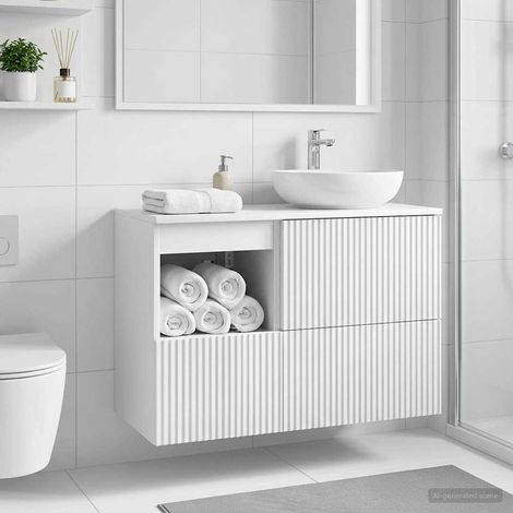 Mueble de Cuarto de Baño  Brillante 30 x 35 x 50 cm