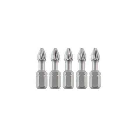 Embout de vissage DeWALT Pozidriv, PZ3, Métal ( Prix pour Paquet de 5 )