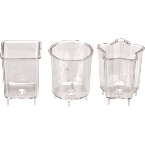 Glorex stampo per candela, plastica, trasparente, 24 x 8.6 x 4 cm (1/3)