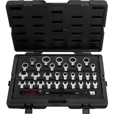 KS Tools - Jeu de clés dynamométriques à emmancher 14x18 mm, 1/2''- 31 pcs - 516.1730 (1/2)