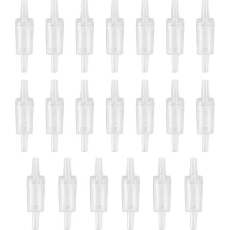 Lot de 20 vanne pompe à air aquarium fournitures accessoire pour aquarium en plastique - fonction fiable, installation facile (1/5)