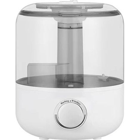 2,5-Liter-Luftbefeuchter mit Top-Fill-System, Aromaschale, um 360° drehbarer Nebeldüse und automatischer Abschaltung.