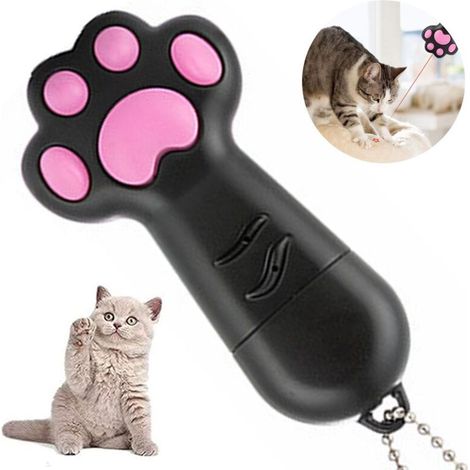 LED Pointeur pour les Chats 7-en-1 écran Interactif à Jouets de Pfotenform Chat Chaser Jouets LED Beleuchtungsspielzeug Chats-Übungsspielzeug Chaser pour l'entraînement (1/4)