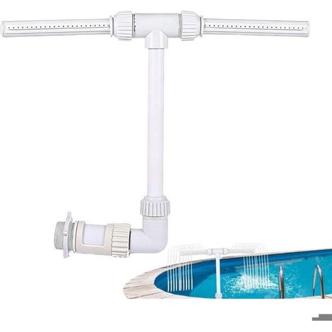 Fontaines en cascade adaptées aux piscines hors sol, dotées d'un double effet rafraîchissant, parfaites pour les fêtes autour de la piscine, les jardins, les terrasses, les patios, les fermes et autre (1/4)