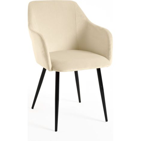 Packs Sillas Comedor - Pack 6 Sillas Puan Terciopelo - Beige (1/5)