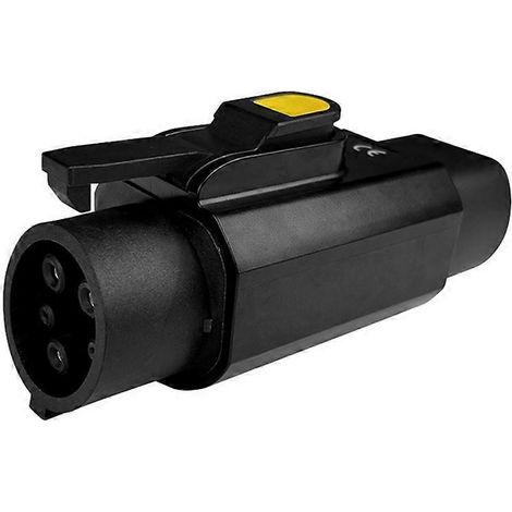 Adaptateur pour véhicule électrique de type 2 vers type 1/J1772, câble de charge 32 A, adaptateur de chargeur pour voiture électrique, convertisseur et chargeur de voiture. (1/5)