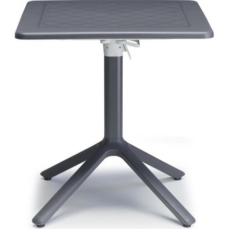 Tavolo ribaltabile Eco 80x80 cm antracite (1/3)