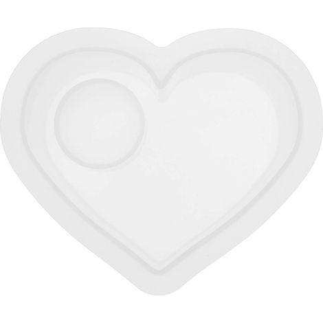 DIY-Silikonform für Kerzen, dekorative Kerzenhalterform – 12,8 x 10,8 cm (1/4)