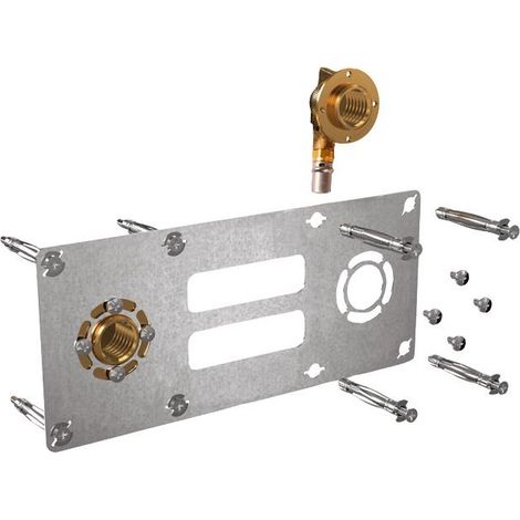 Nicoll – Sortie de cloison 1/2'' multicouche Ø16 – Entraînement 150mm – Sertissage efficace pour installations plomberie – Fixation raccord
