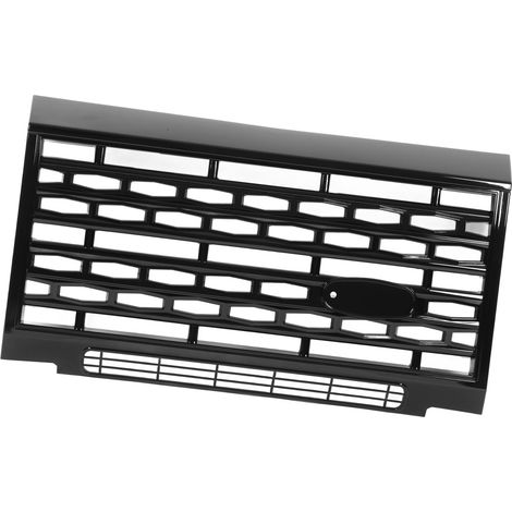 Calandre Noire Brillante Style Aventure Remplacement Avant pour Land Rover Defender 90 110 130 1990-2016, Grille de Calandre (1/5)
