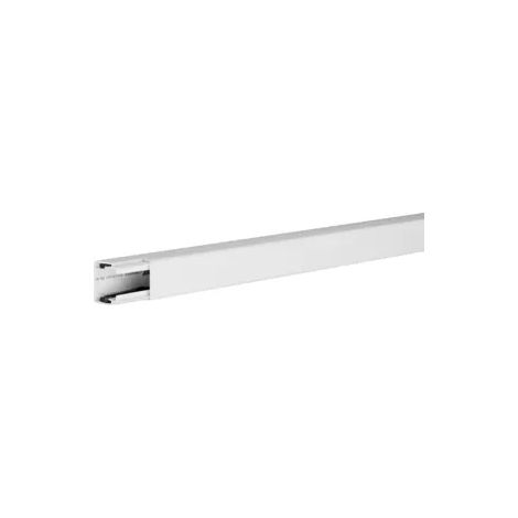 2 Meter Hager Installationskanal PVC LF, 30 x 30 x 2.000 mm, verkehrsweiß (1/2)