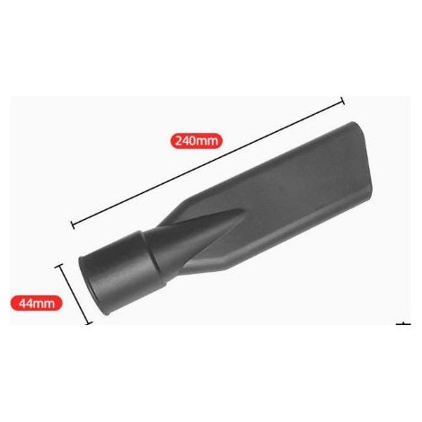 Embout pour fentes d'aspirateur avec insert rond de 44 mm buse d'aspirateur de 24 cm. (1/3)