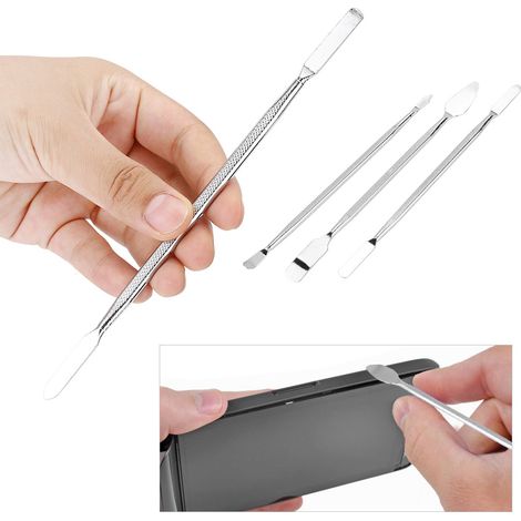 3-teiliges Handy-Öffnungsset, universelles Metallwerkzeug, Spudger-Hebel für iPhone, iPad, Tablet, Handy-Reparatur (1/5)