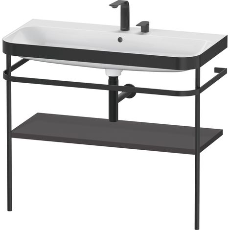 Duravit Happy D.2 Plus c-bonded Set avec console métallique,