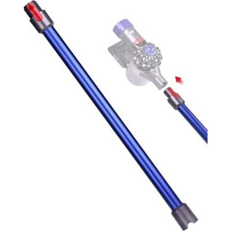 Tube Télescopique Pour Dyson V7 V8 V10 V11 V15 Aspirateur- Tube D'extension Rigide avec Dégagement Rapide 72.5cm - Bleu