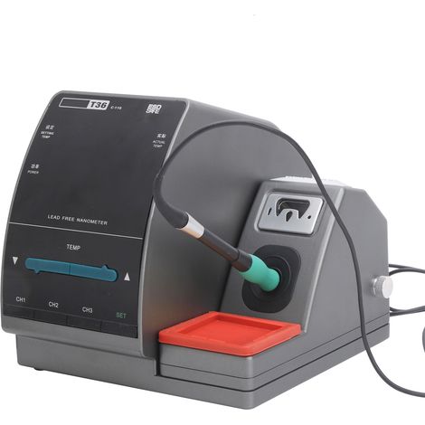 Station de soudage Nano T36, chauffe rapide 2s, précision précise, embout à empreinte, prise UE 220V, fer à dessouder et rework. (1/5)