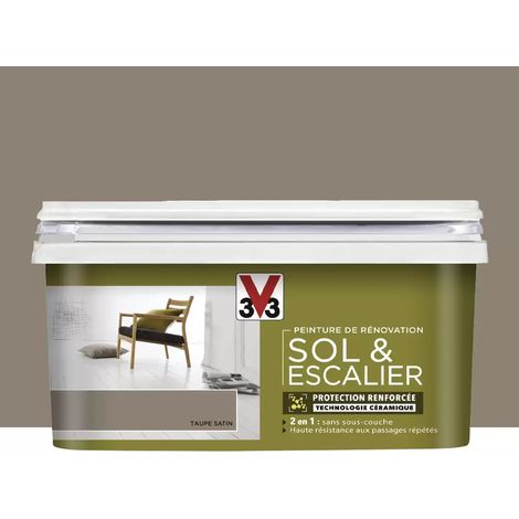 Peinture De Rénovation V33 Sol & Escalier Taupe 2 L