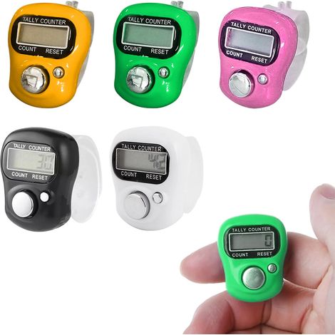 Compteur, Compteur Manuel, Compteur Digital, Compteur Clicker, Compteur Numérique, Compteur Electronique, Compteur électronique, Compteur Numeration, Compte-Rangs, Compte Rang Tricot (1/5)