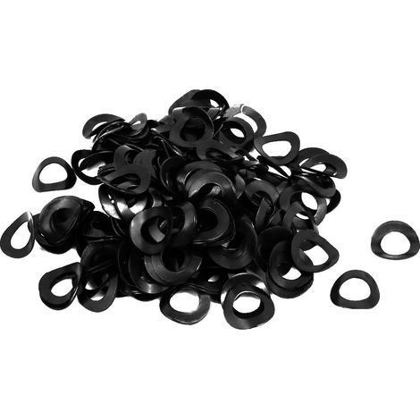 200pcs Rondelle Élastique Ressort Compressé Incurvée 6mm Dia. (1/2)