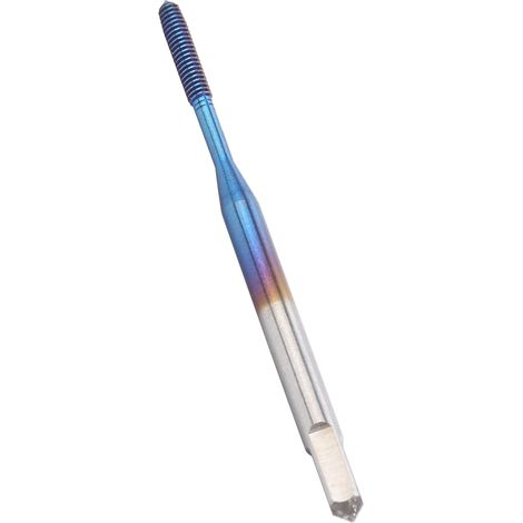 Taraud M2 en Acier Rapide Bleu Nano pour Filetage Métrique et Réparation