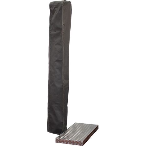Custodia Fodera per Ombrellone da Giardino 275x55x35 cm in Mytex Impermeabile Taupe