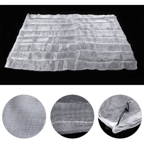 Sac de Protection en Filet pour Jardin – 1,8 x 2,1 m, pour Légumes, Fruits et Fleurs, Accessoire de Serre,de (1/4)