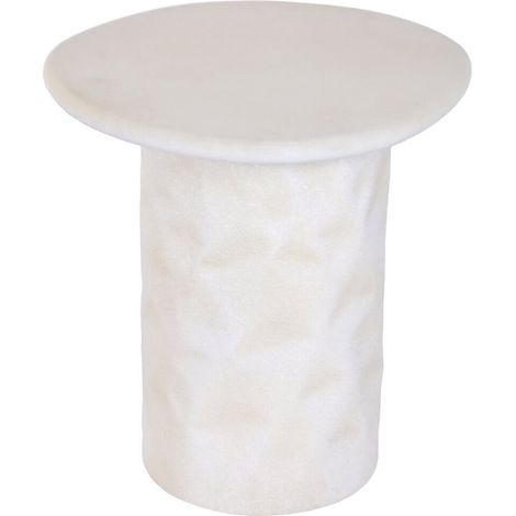 Mesita Auxiliar Madera 40X41X44 Blanco (1/4)