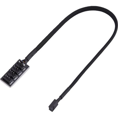 Câble d'alimentation câble de ventilateur, séparateur détachable pour boîtier d'alimentation modulaire CPU Corsair (1/5)