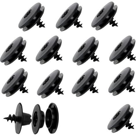12 alfombrillas para coche，clips de fijación universales 3 en 1 para alfombra de coche，alfombrillas para coche (1/5)