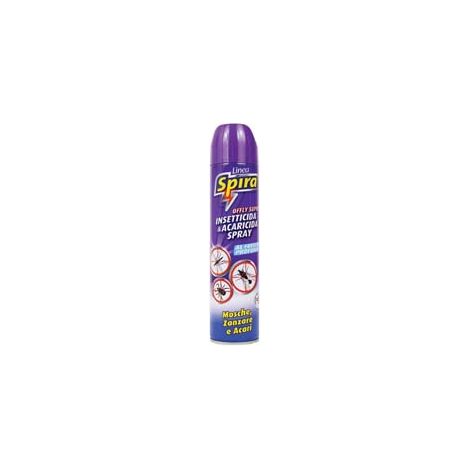 INSETTICIDA SPRAY MOSCHE E ZANZARE- - ml.400 - 12 pezzi SPIRA