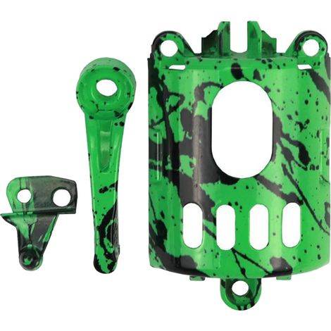 Ensemble de 3 coques modifiées à faire soi-même pour tondeuse à cheveux électrique, avec interrupteur de protection du moteur.