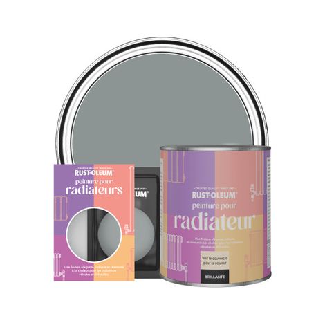 Peinture pour Radiateur, Finition Brillante - Ardoise (1/3)