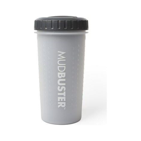 Dexas Lidded MudBuster Large Light Grey 265132 (1/4)