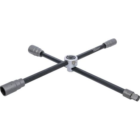 Clé en Croix Pliable 24 x 27 x 32 x 20 mm (3/4) Pratique et Polyvalente, Acier, Pro - D-Work (1/5)