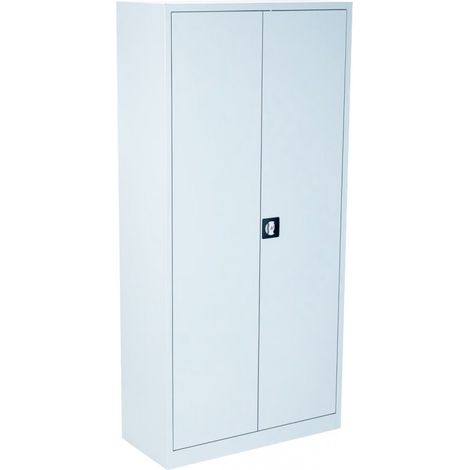 [JAMAIS UTILISE] Armoire d'Entretien Métallique Pour Rangements des Produits d'Entretiens 195x95x40cm - A843427