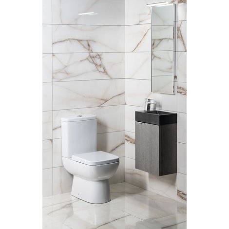 Ensemble de salle de bain LATUS X 40, chêne argenté (1/2)