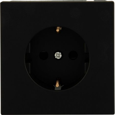 Unitec Steckdose mit KiSi SaoPaulo S908 anthrazit Steckdosen (1/2)